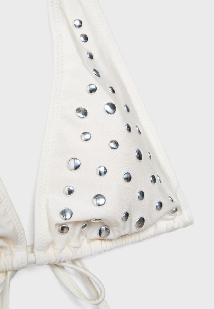 Large Studded Bikini Top Large Studded Bikini Top