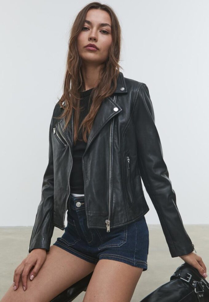 Leather Biker Jacket
