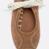 Leather Bow Sneakers