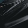 Leather Effect Balloon Jacket with Belt Leather Effect Balloon Jacket with Belt