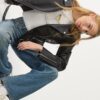Leather Effect Biker Jacket Leather Effect Biker Jacket