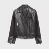 Leather Effect Biker Jacket Leather Effect Biker Jacket