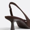 Leather High-Heel Sandals