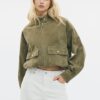Leather Jacket with Pockets Leather Jacket with Pockets