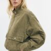 Leather Jacket with Pockets Leather Jacket with Pockets