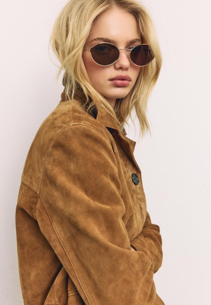 Leather Jacket with Pockets Leather Jacket with Pockets