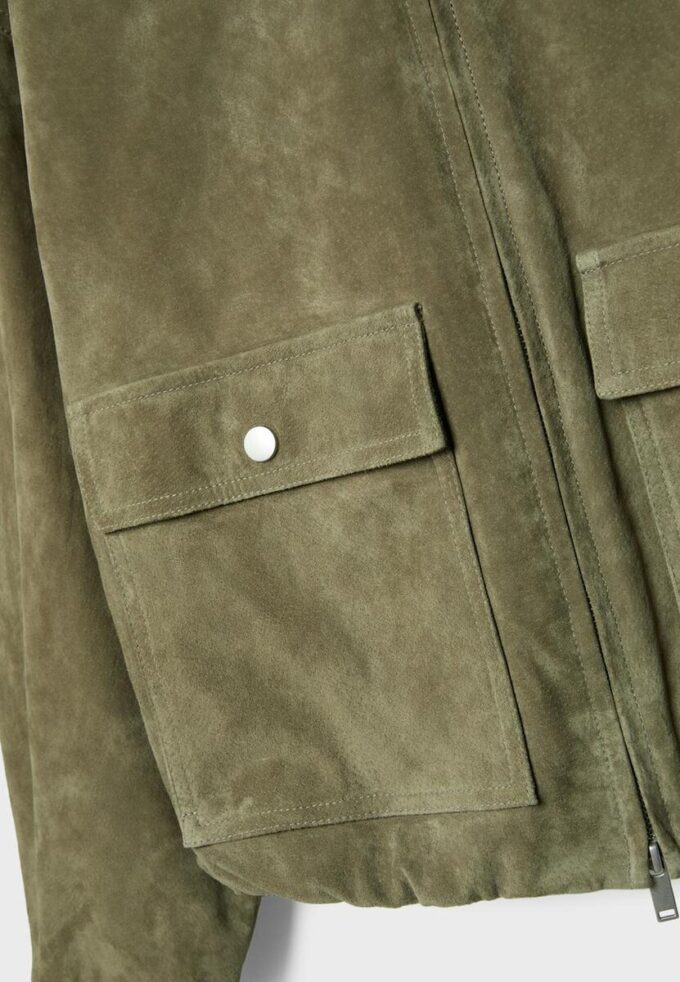 Leather Jacket with Pockets Leather Jacket with Pockets