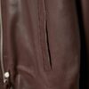 Leather Jacket with Pockets and Adjustable Waist Leather Jacket with Pockets and Adjustable Waist