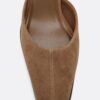 Leather Kitten Heel Mules