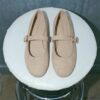 Leather Toecap Ballerina Flats Leather Toecap Ballerina Flats