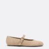 Leather Toecap Ballerina Flats Leather Toecap Ballerina Flats