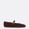 Leather Toecap Ballerina Flats Leather Toecap Ballerina Flats