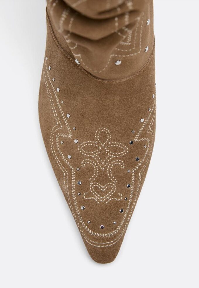 Leather Wedge Heel Boots Leather Wedge Heel Boots