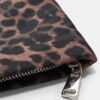 Leopard Print Toiletry Bag with Zip