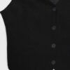 Linen Effect Buttoned Waistcoat Linen Effect Buttoned Waistcoat