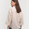 Linen-Effect Kimono Sleeve Shirt Linen-Effect Kimono Sleeve Shirt