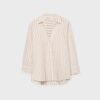 Linen-Effect Kimono Sleeve Shirt Linen-Effect Kimono Sleeve Shirt