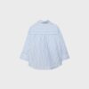 Linen-Effect Kimono Sleeve Shirt Linen-Effect Kimono Sleeve Shirt