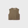 Linen Effect Racerback Top Linen Effect Racerback Top