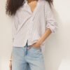 Linen-Effect Shirt