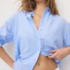 Linen-Effect Shirt