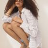 Linen-Effect Shirt