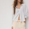 Linen-Effect Shirt