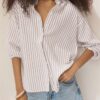 Linen-Effect Shirt