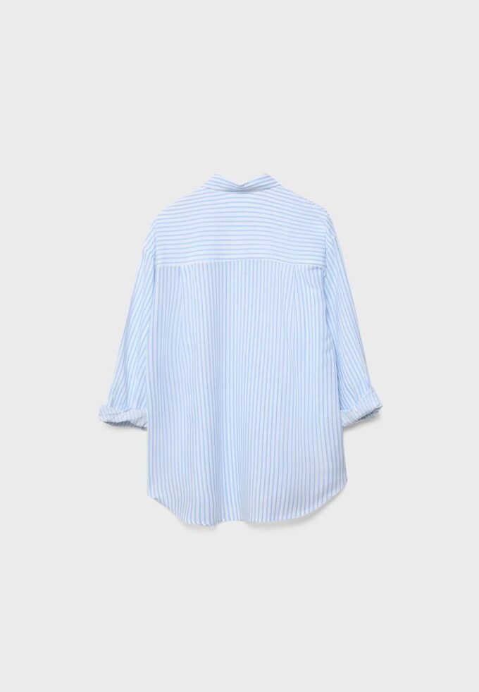 Linen-Effect Shirt