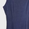Linen-Look Cross-Back Midi Dress Linen-Look Cross-Back Midi Dress