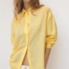 Linen-Look Flowing Shirt