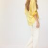 Linen-Look Flowing Shirt