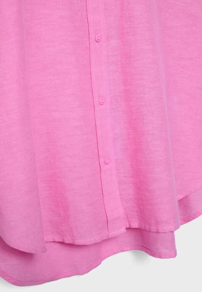 Linen-Look Flowing Shirt Linen-Look Flowing Shirt