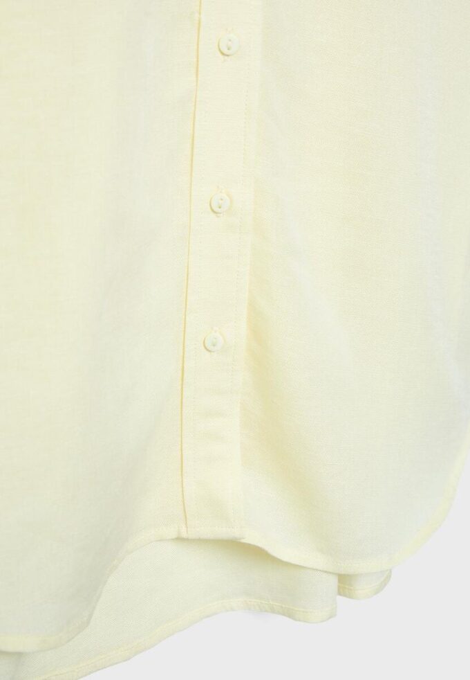 Linen-Look Flowing Shirt