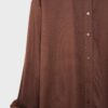 Linen-Look Flowing Shirt