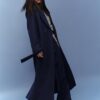 Long Coat with Belt