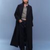 Long Coat with Belt