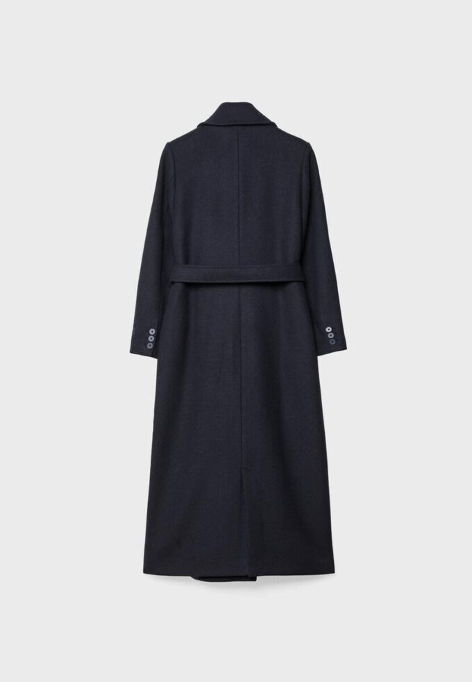 Long Coat with Belt