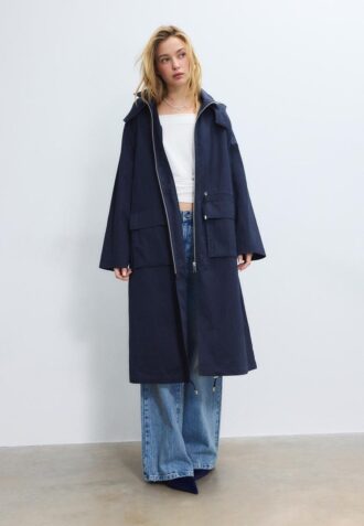 Long Flowing Parka