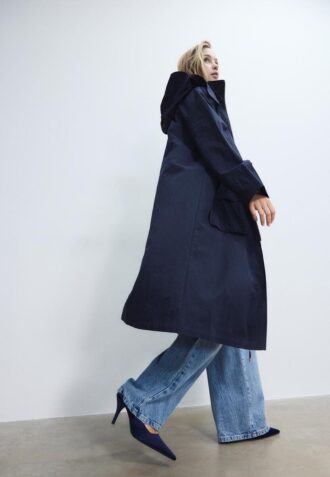 Long Flowing Parka