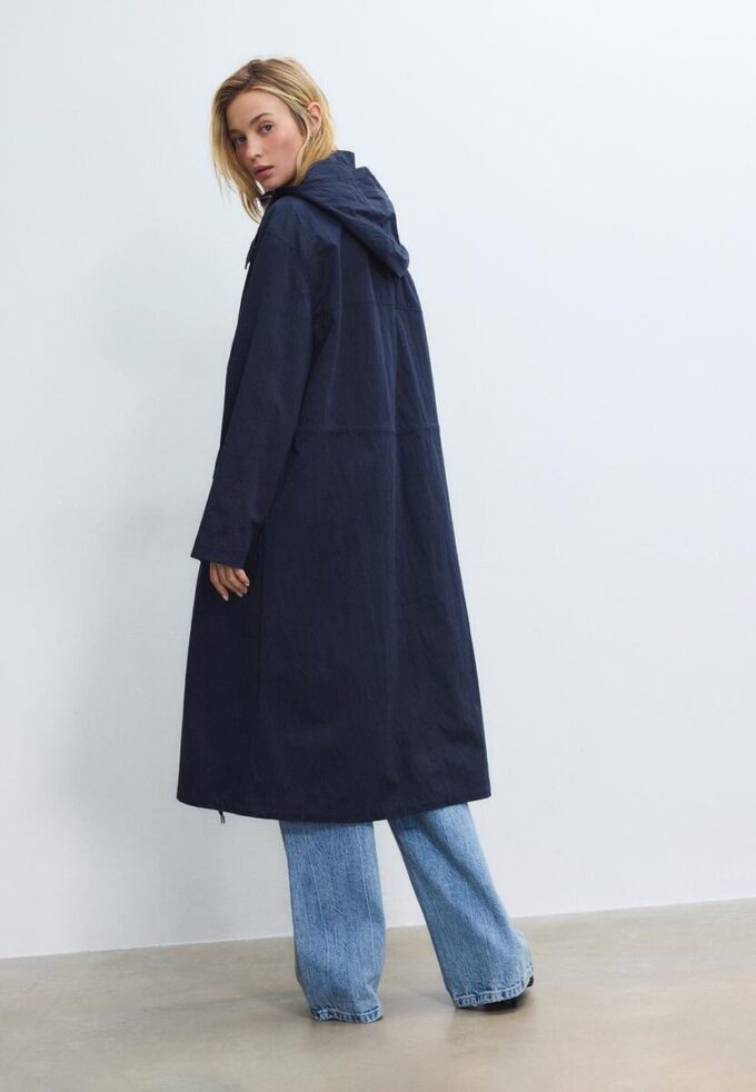 Long Flowing Parka Long Flowing Parka