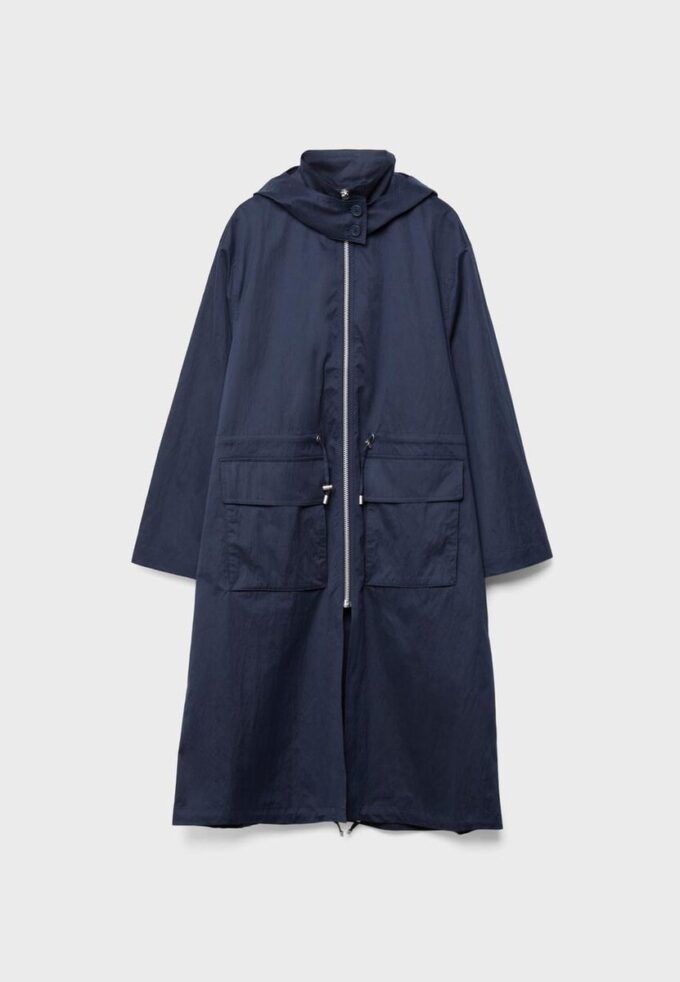 Long Flowing Parka Long Flowing Parka
