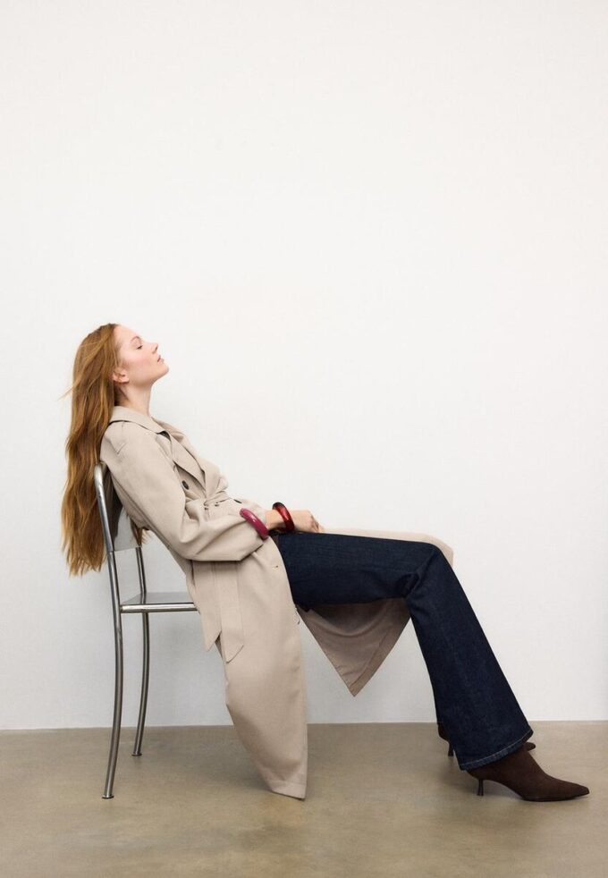 Long Flowing Trench Coat Long Flowing Trench Coat