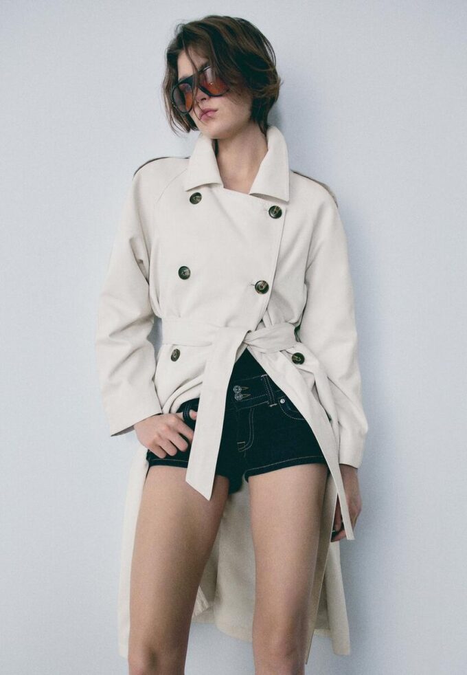 Long Flowing Trench Coat Long Flowing Trench Coat