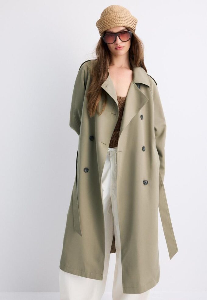 Long Flowing Trench Coat Long Flowing Trench Coat