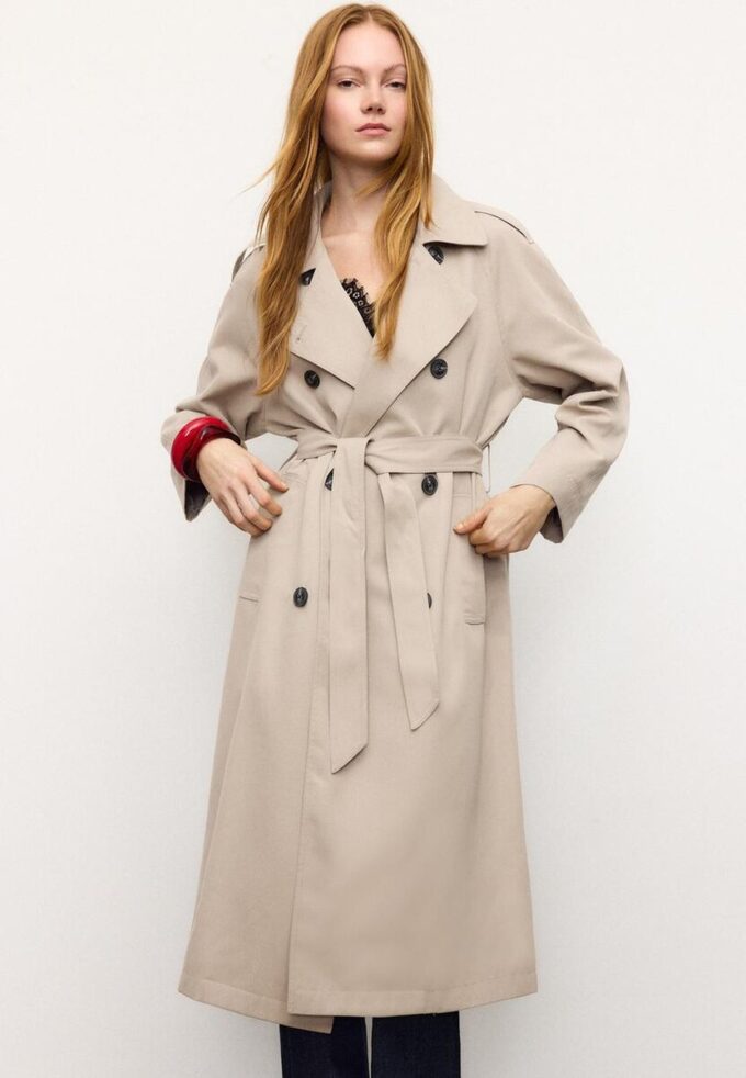 Long Flowing Trench Coat Long Flowing Trench Coat