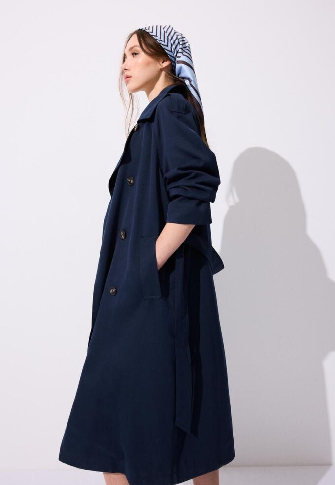 Long Flowing Trench Coat Long Flowing Trench Coat