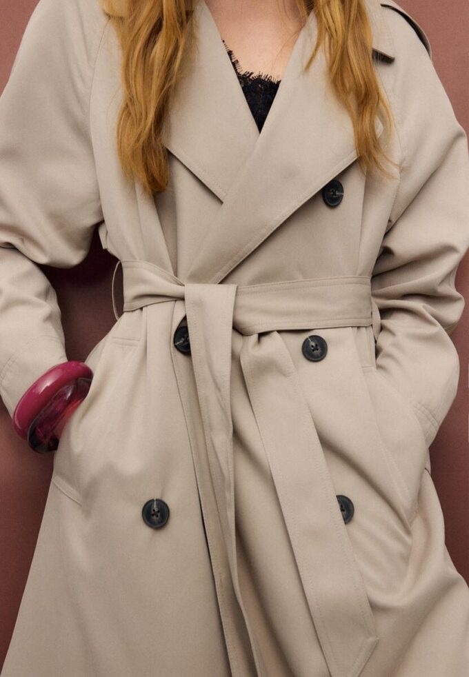 Long Flowing Trench Coat Long Flowing Trench Coat