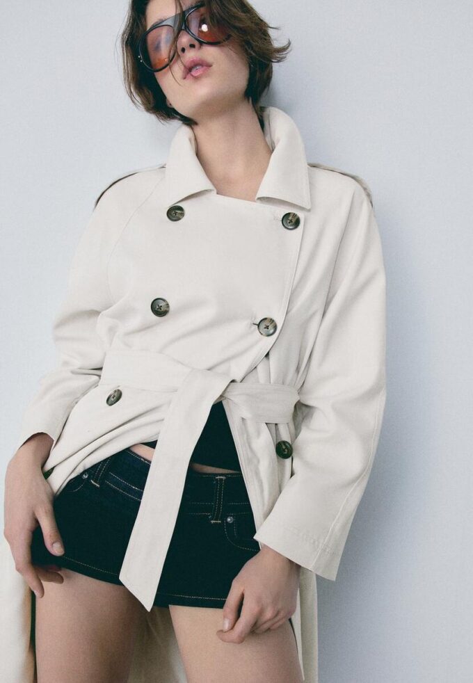Long Flowing Trench Coat Long Flowing Trench Coat