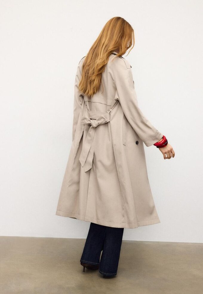 Long Flowing Trench Coat Long Flowing Trench Coat